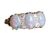 Victorian, 18ct Gold, Opal and Diamond Ring Antique Ring Boutique | Untreated Gemstone Rings | Antique Rings | Antique Jewellery Company |  | Art Deco | Vintage Jewelry | Antique Engagement Rings | Art Deco Rings | Antique Rings | Antique Jewellery Company | Antique Jewelry | Vintage Jewellery