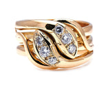 Victorian-French-18ct-Gold-Diamond-Snake-Ring