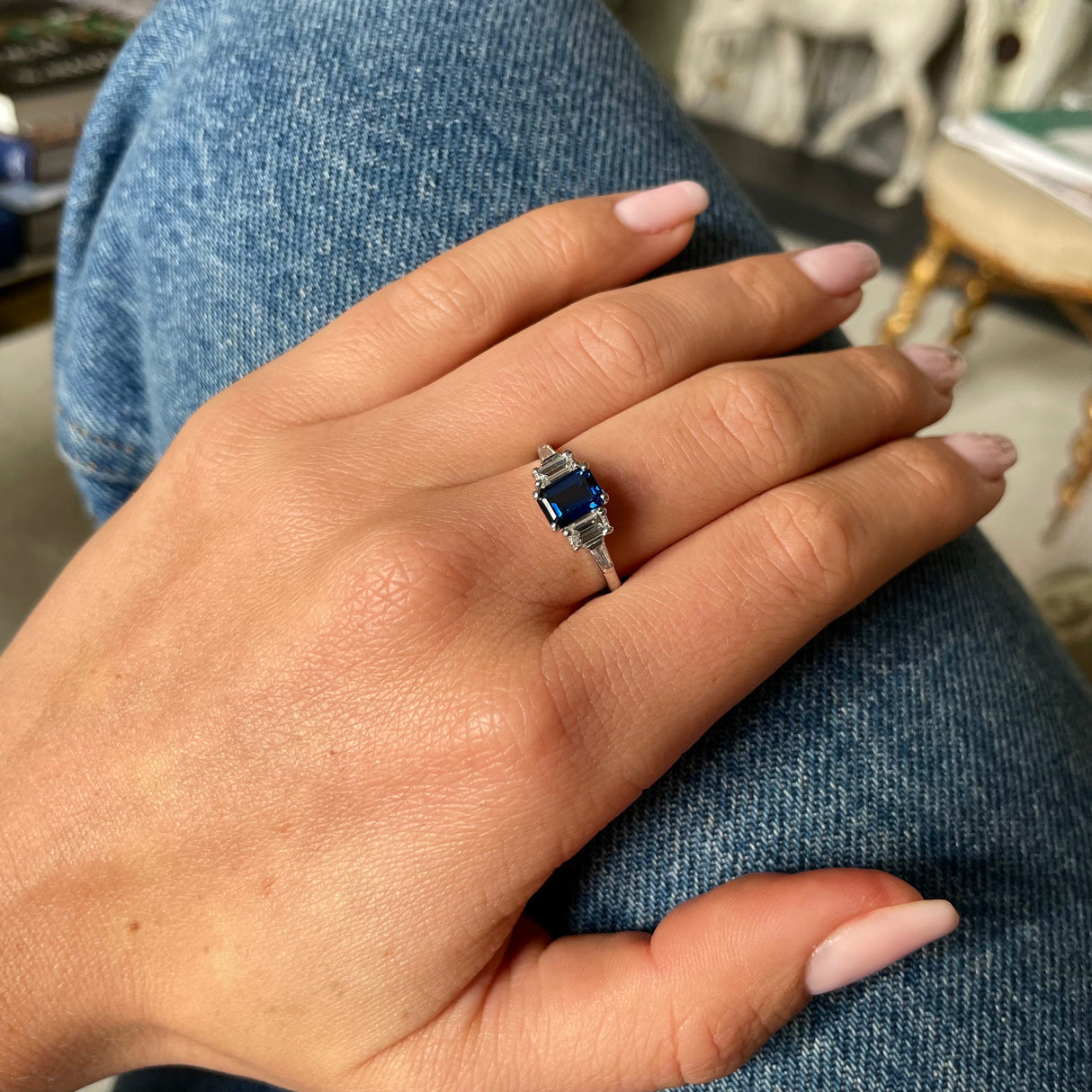 Cartier 2025 ring sapphire