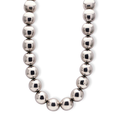 Silver-Antique-Beaded-Necklace-Large-Vintage-Statement-Modernist