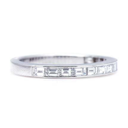 Vintage, Chaumet Diamond Half-Eternity Ring | Antique Rings | Antique Ring Boutique | Vintage Enragement Rings 