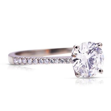 Engagement | 18ct White Gold, 1.50ct Diamond Solitaire Ring