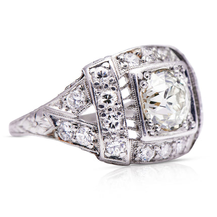 Antique | Art Deco, Diamond Engagement Ring