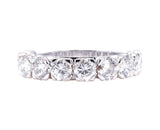Vintage-Ring-French-Half-Eternity-18-Carat-White-Gold-Diamond-Antique