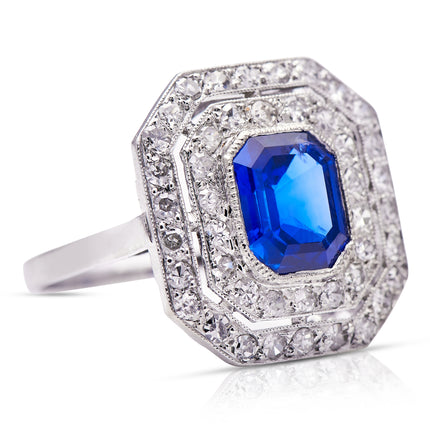 Vintage_Rings_Art_Deco | Art_Deco | Platinum_Burmese_Sapphire | Diamond_Ring | Vintage_Engagement_Rings | Antique_Engagement_Ring | Antique_Rings | Vintage_Rings_Sapphire_rings | Sapphire_ring | Sapphire_and_diamond_rings | Sapphire_engagement_ring. Sapphire engagement rings. Sapphire and diamond engagement ring. Sapphire and diamond engagement rings. Platinum sapphire ring. Antique sapphire ring. Antique sapphire rings. Vintage sapphire rings. 