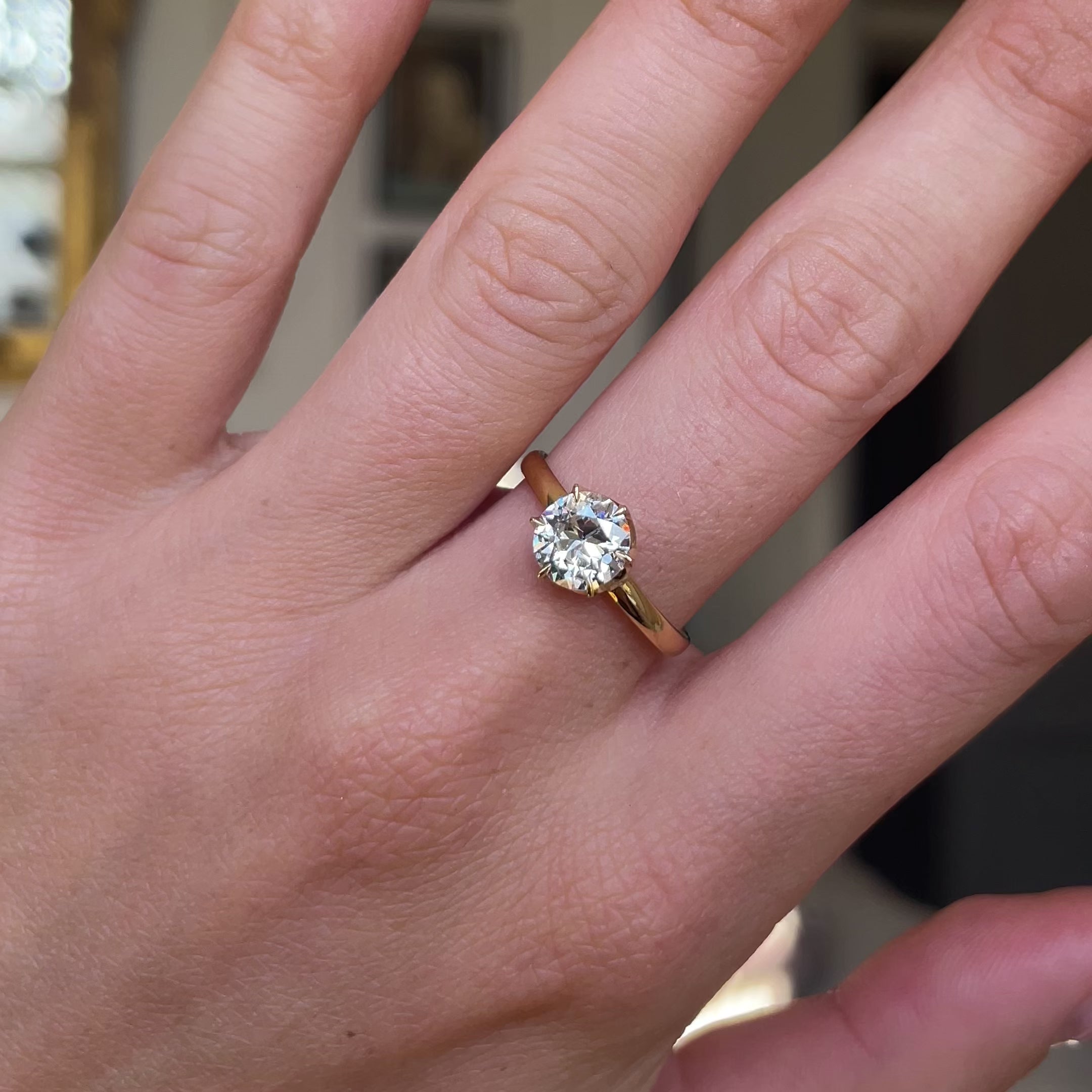 Tiffany & co | antique, diamond engagement ring, circa 1910