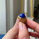 Naturalistic | Vintage Lapis Ring, 18ct Gold