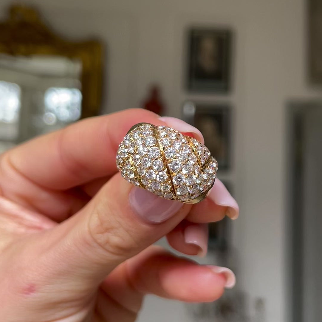 Sold! a diamond ring by Van Cleef & Arpels